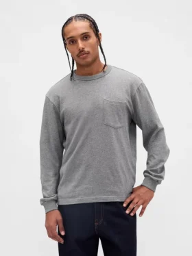 Schweres, locker sitzendes T-Shirt
