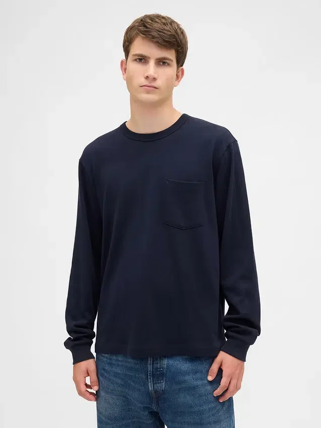 Schweres, locker sitzendes T-Shirt