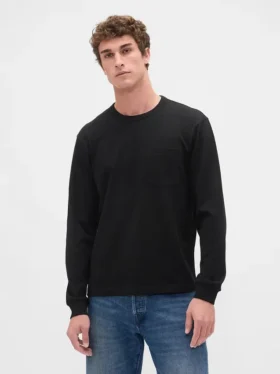 Schweres, locker sitzendes T-Shirt