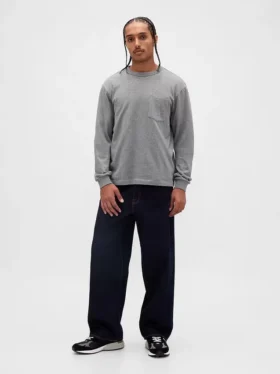 Schweres, locker sitzendes T-Shirt