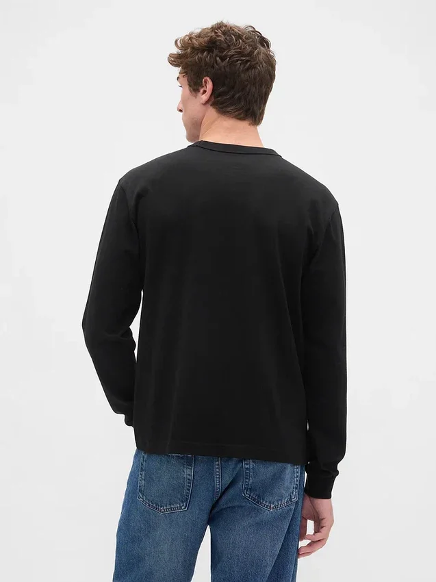 Schweres, locker sitzendes T-Shirt