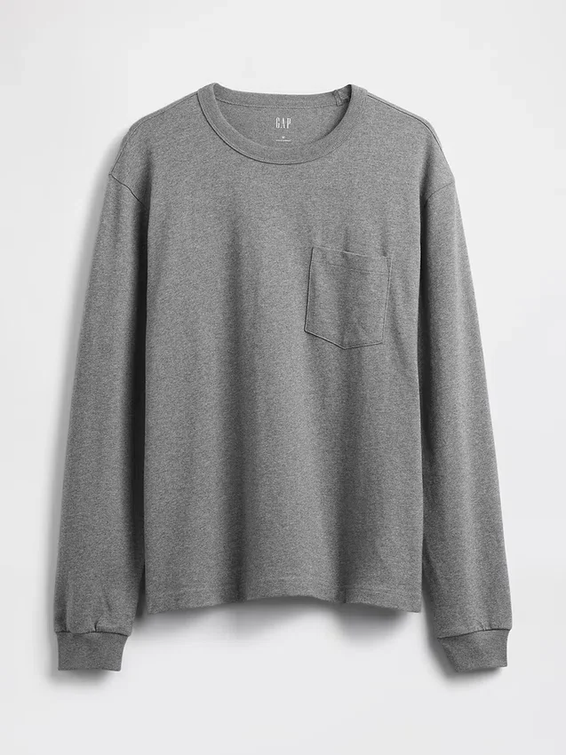 Schweres, locker sitzendes T-Shirt