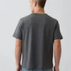 Schweres, locker sitzendes T-Shirt mit Aufdruck