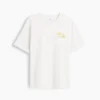 Schweres, locker sitzendes T-Shirt mit Aufdruck