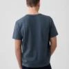 Schweres, locker sitzendes T-Shirt mit Logo