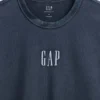 Schweres, locker sitzendes T-Shirt mit Logo