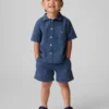 Shorts aus Leinen-Baumwoll-Mischung für Baby & Kleinkind