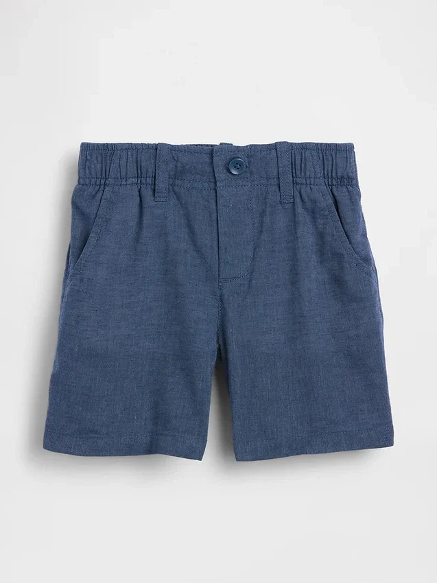 Shorts aus Leinen-Baumwoll-Mischung für Baby & Kleinkind