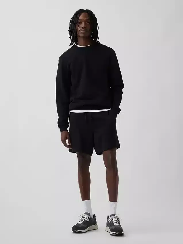 Shorts aus schwerem French-Terry-Stoff für Erwachsene