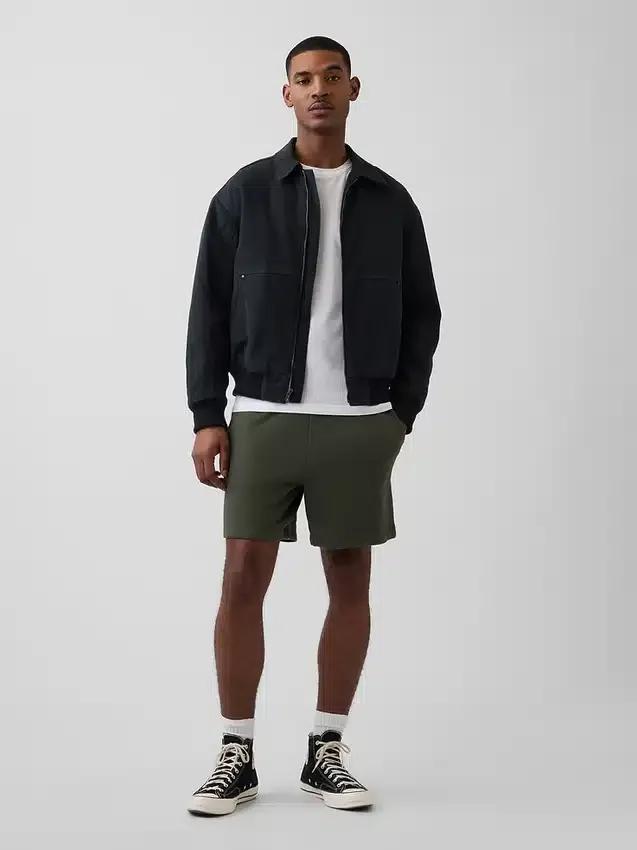 Shorts aus schwerem French-Terry-Stoff für Erwachsene
