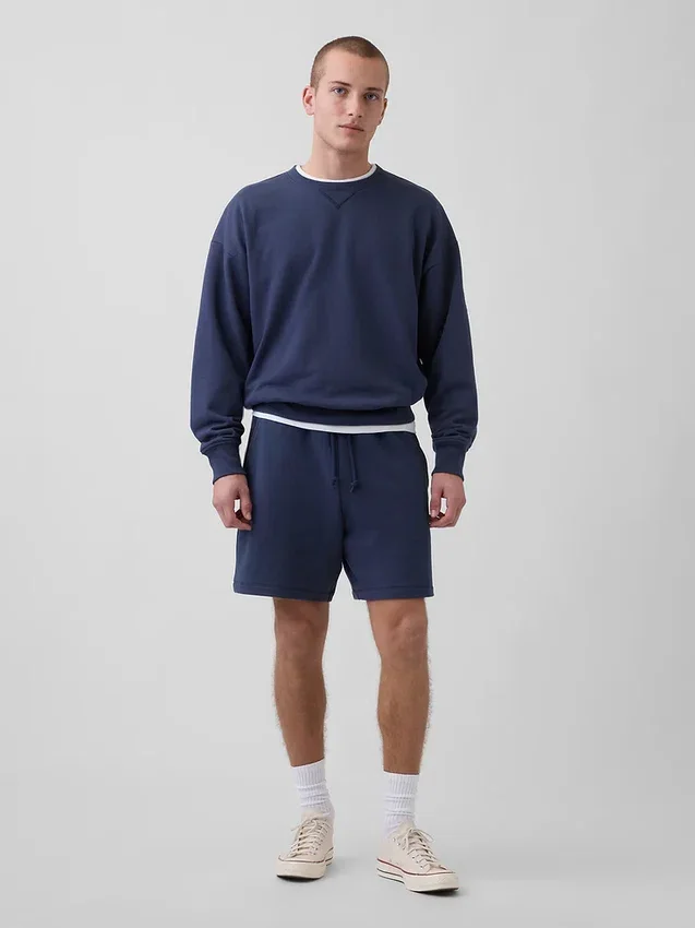 Shorts aus schwerem French-Terry-Stoff für Erwachsene