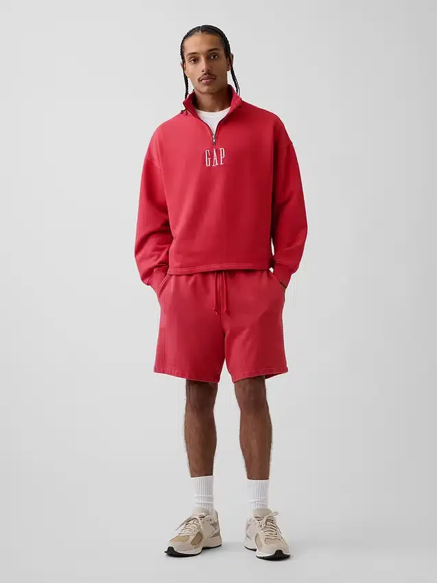 Shorts aus schwerem French-Terry-Stoff für Erwachsene