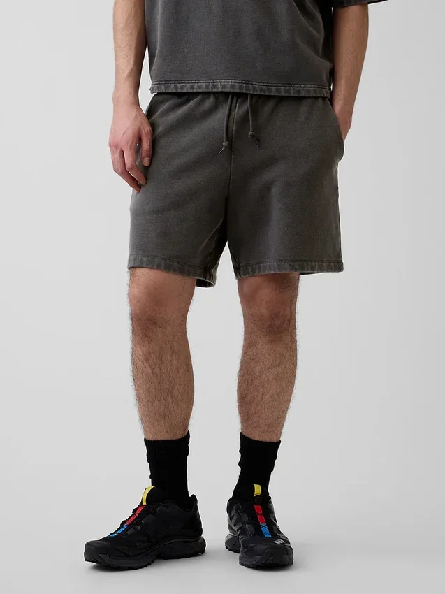Shorts aus schwerem French-Terry-Stoff für Erwachsene