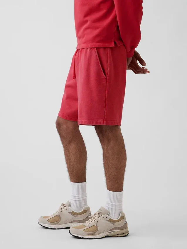 Shorts aus schwerem French-Terry-Stoff für Erwachsene