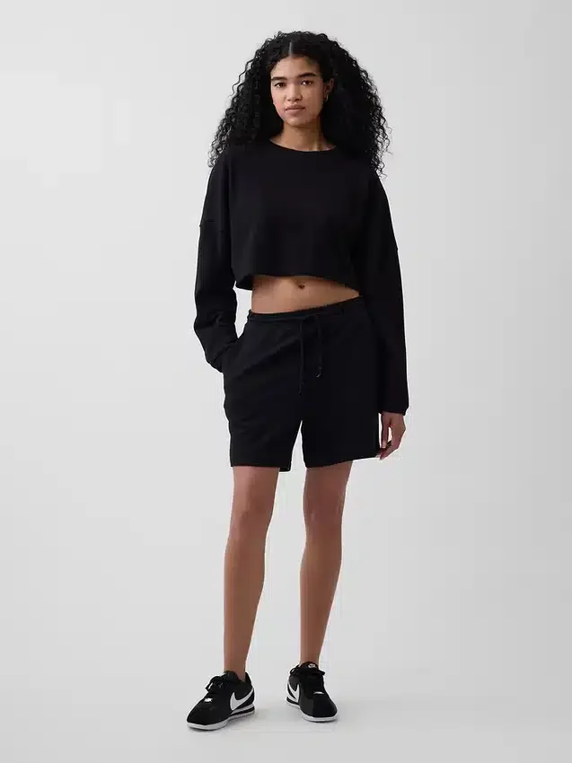 Shorts aus schwerem French-Terry-Stoff für Erwachsene