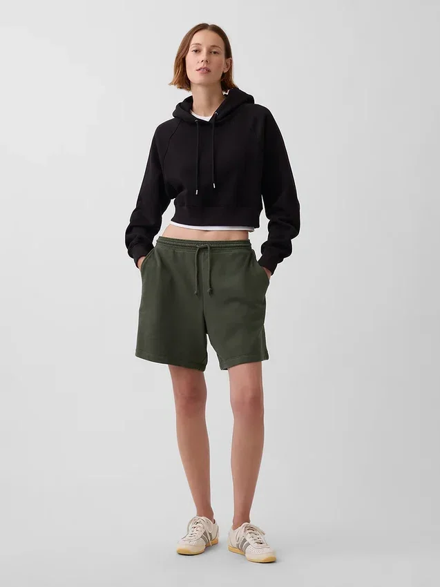 Shorts aus schwerem French-Terry-Stoff für Erwachsene