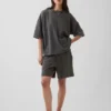 Shorts aus schwerem French-Terry-Stoff für Erwachsene