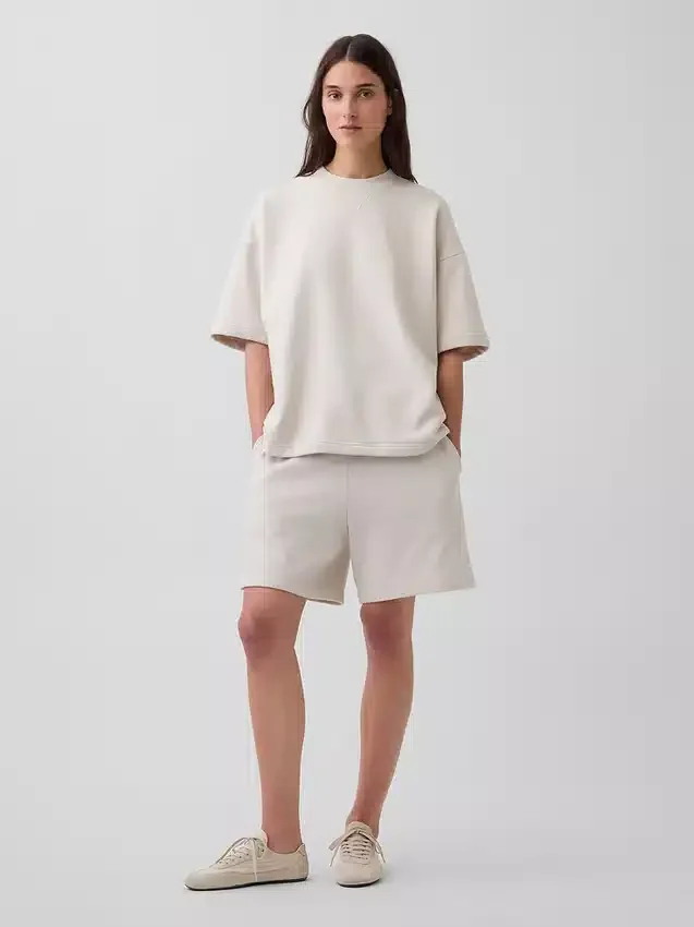 Shorts aus schwerem French-Terry-Stoff für Erwachsene