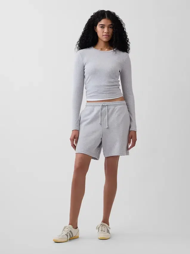 Shorts aus schwerem French-Terry-Stoff für Erwachsene