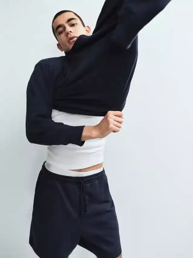 Shorts aus schwerem French-Terry-Stoff für Erwachsene