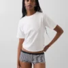 Shorty aus Bio-Stretch-Baumwolle