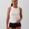 Shorty aus Bio-Stretch-Baumwolle