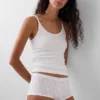 Shorty aus Bio-Stretch-Baumwolle