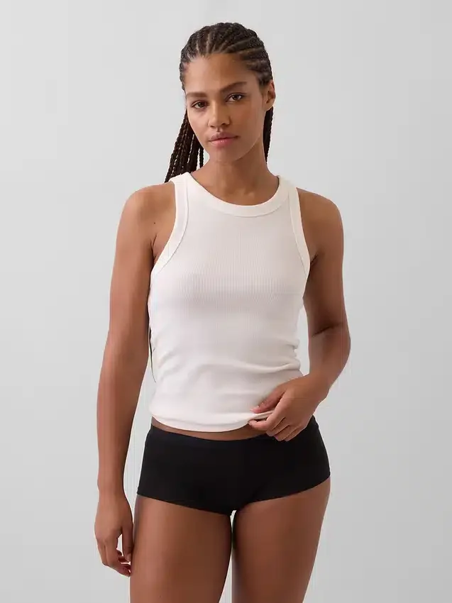 Shorty aus Bio-Stretch-Baumwolle
