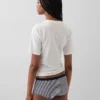 Shorty aus Bio-Stretch-Baumwolle