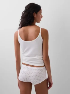 Shorty aus Bio-Stretch-Baumwolle