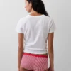 Shorty aus Bio-Stretch-Baumwolle