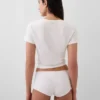 Shorty aus Bio-Stretch-Baumwolle