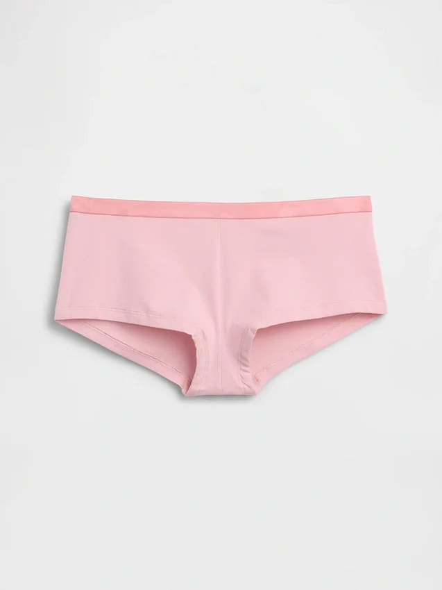 Shorty aus Bio-Stretch-Baumwolle