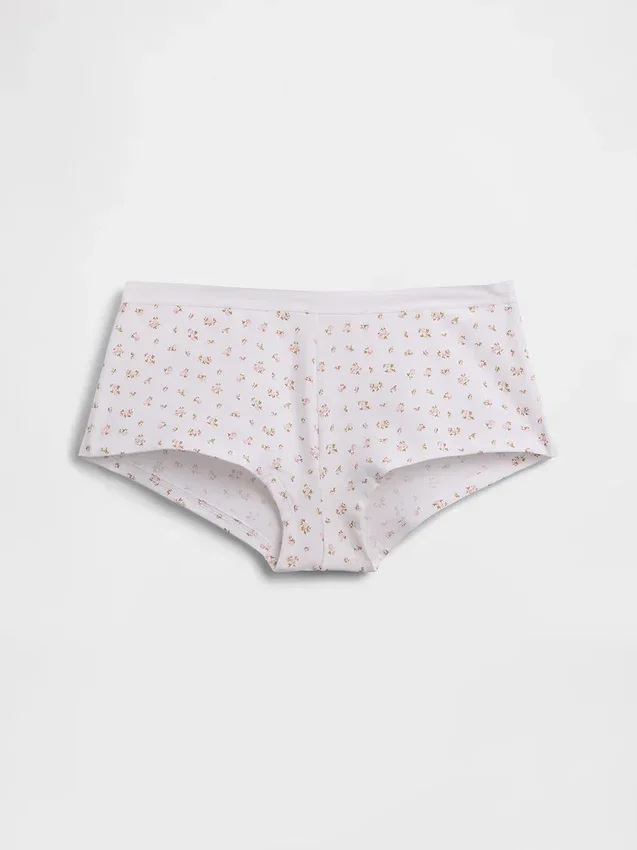 Shorty aus Bio-Stretch-Baumwolle