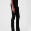 Skinny-Hose aus Doppelstrick mit hoher Leibhöhe