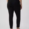 Skinny-Hose aus Doppelstrick mit hoher Leibhöhe