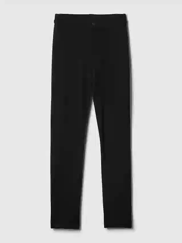 Skinny-Hose aus Doppelstrick mit hoher Leibhöhe