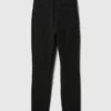 Skinny-Hose aus Doppelstrick mit hoher Leibhöhe