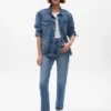 Sky High Straight-Leg-Jeans