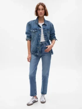 Sky High Straight-Leg-Jeans