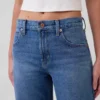Slim-Barrel-Jeans mit mittlerer Leibhöhe