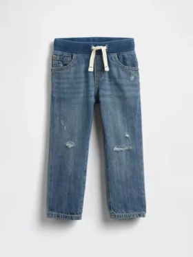 Slim-Fit-Jeans zum Hineinschlüpfen für Baby & Kleinkind