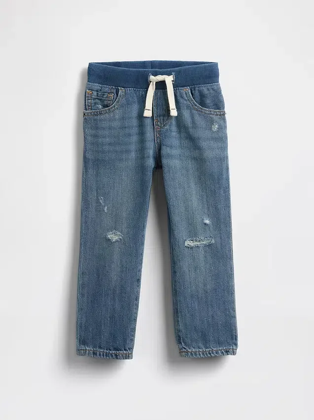 Slim-Fit-Jeans zum Hineinschlüpfen für Baby & Kleinkind