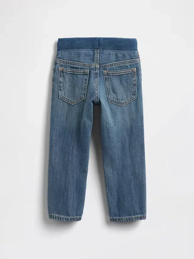 Slim-Fit-Jeans zum Hineinschlüpfen für Baby & Kleinkind