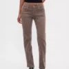 Slim-Straight-Hose aus Cord mit niedriger Leibhöhe im 90er-Jahre-Stil