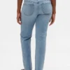 Slim-Straight-Jeans im 90er-Jahre-Stil mit niedriger Leibhöhe