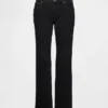 Slim-Straight-Jeans im 90er-Jahre-Stil mit niedriger Leibhöhe