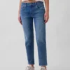 Slim-Taper-Jeans mit mittlerer Leibhöhe