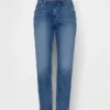 Slim-Taper-Jeans mit mittlerer Leibhöhe