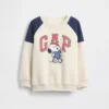 Snoopy-Logo-Raglan-Sweatshirt für Baby & Kleinkind